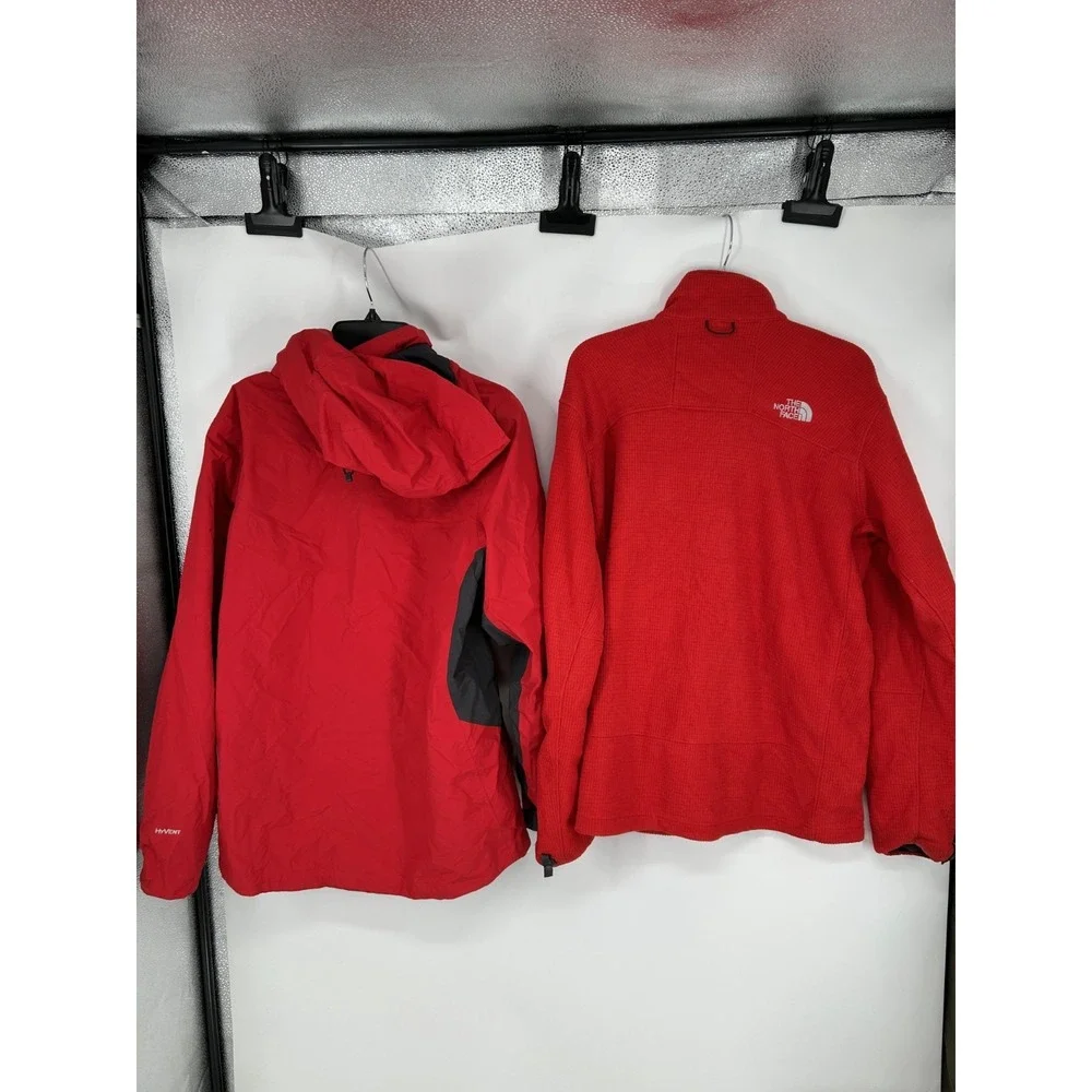 The North Face 3 In 1 Hyvent‎ Jacket Mens Large Ski Snowboard Winter Snow Shell